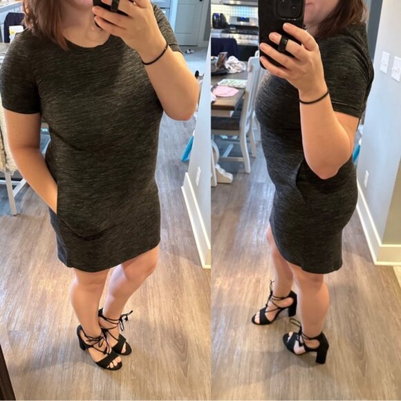 32 Degrees | Cool Heather Gray Space Dye Dress | Size Extra Small - Picture 2 of 12